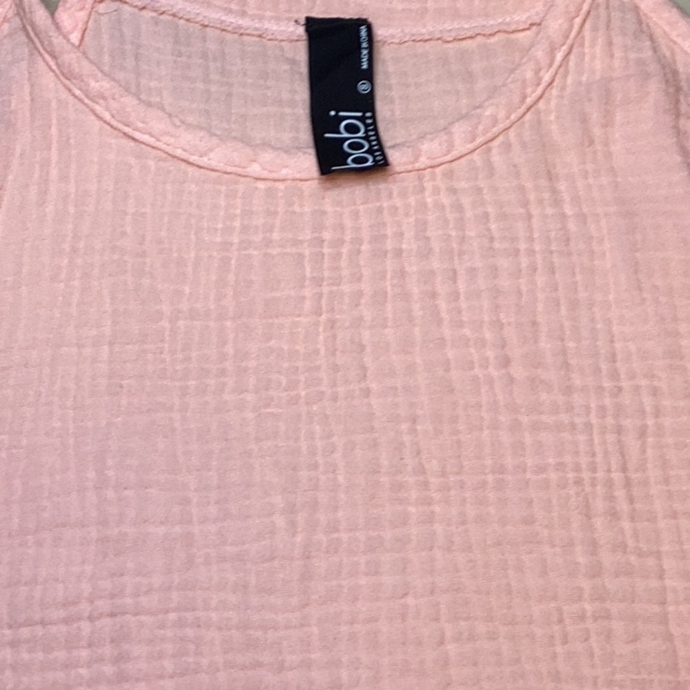 BOBI NWOT SPAGHETTI STRAP HANDKERCHIEF CAMI DRESS -  (S) - Picture 7 of 7